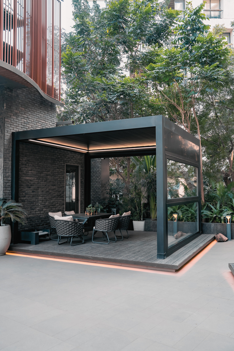 TWF bioclimatic pergolas and outdoor structures