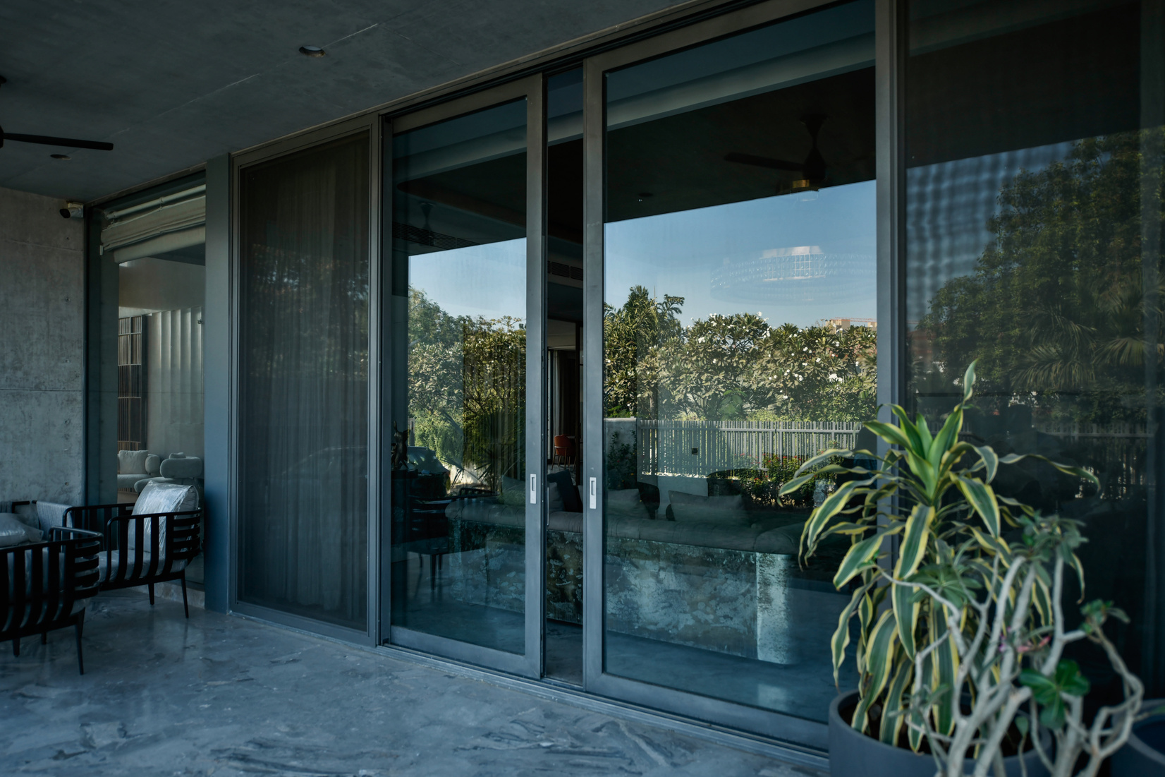 TWF aluminium sliding windows — minimal frames, maximum view